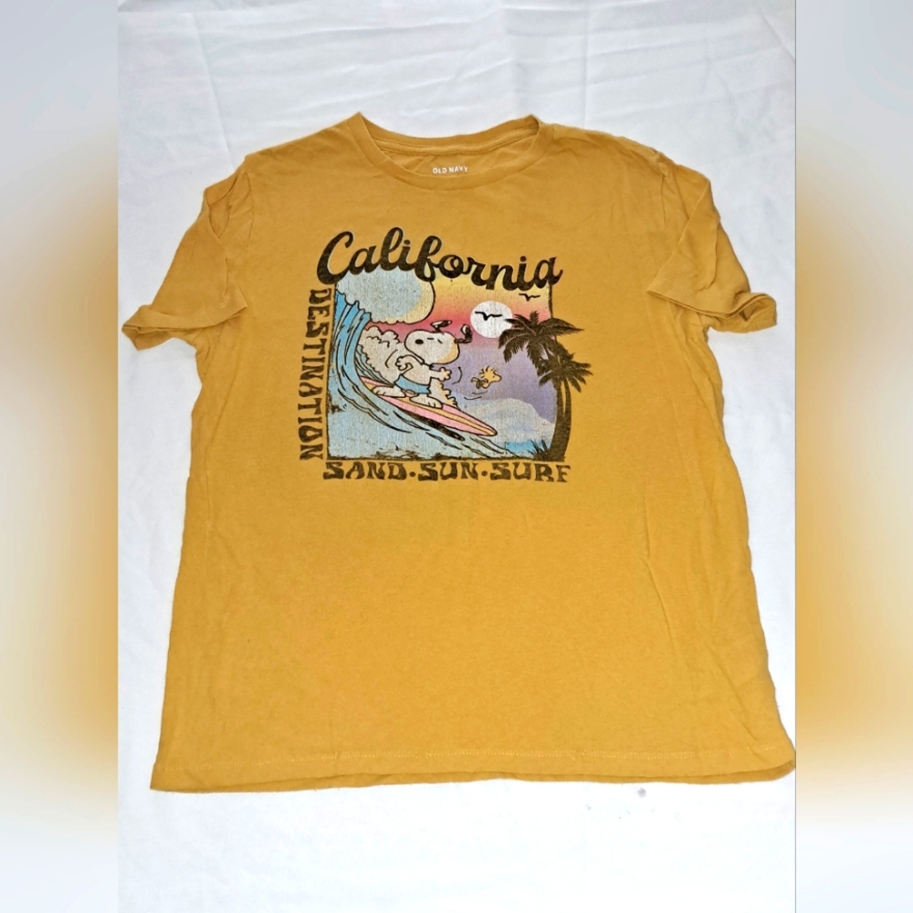 Old Navy Boys Snoopy Shirt